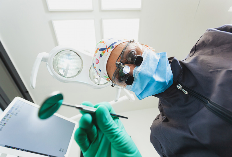 The Patient S First Person View At The Examination Utc